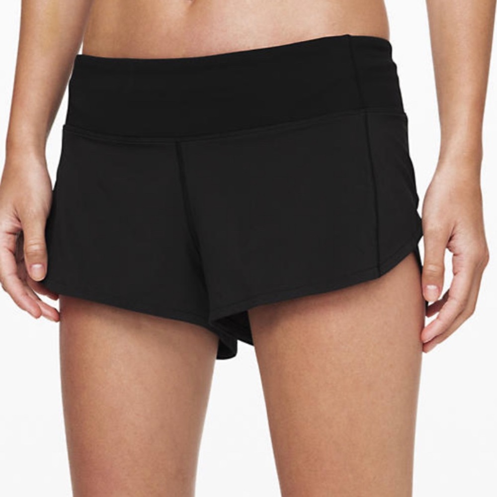 Lulu lemon speed up shorts size 2